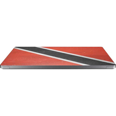Trinidad and Tobagao Flag Distressed Laptop Skins
